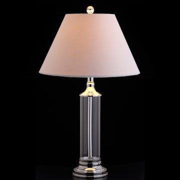 Astor 29" Glass LED Table Lamp - JONATHAN Y